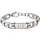 Armani Exchange Herren Armband Edelstahl silber AXG0077040