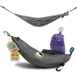 ticket to the moon, polska Ticket to the Moon Kinder-Hängematte 140x100 Grau