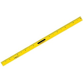Linex Massstab, Tafel-Lineal, 100 cm, gelb