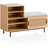 KADIMA DESIGN Schuhbank 120x75,5x40 cm braun