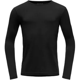 Devold Breeze Plus Merino 200 Langarm-t-shirt - Black - M