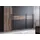 Forte Kleiderschrank Bellevue 260,8 x 220 x 62,3 cm Schwarz