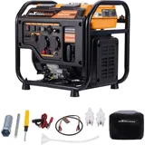 MaXpeedingrods Stromerzeuger Inverter 3200W 4-Takt Benzin Generator 23.5KG tragbar 2 x USB