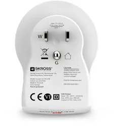 SKROSS Adapter Weiß