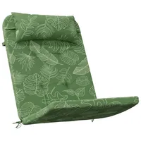 VidaXL Adirondack-Auflagen 2 Stk. Blattmuster Oxford-Gewebe