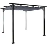 MCW Pergola MCW-C42 3,5 x 3,5 x 2,32 m grau