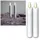 Star Trading LED Stabkerzen Flamme 15 cm 2 St. weiß