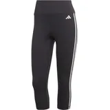 adidas Train Essentials 3-Streifen High-Waisted 3/4-Leggings Black XL
