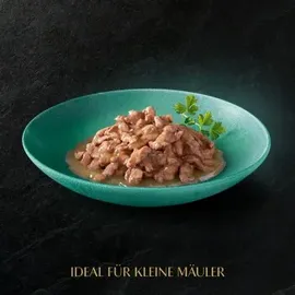 Sheba Kitten in Sauce mit Lachs, Huhn