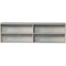 Woood Klink Aufsatzschrank 200 x 60 x 35 cm grau