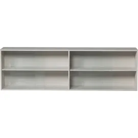 Woood Klink Aufsatzschrank 200 x 60 x 35 cm grau