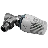CORNAT Thermostat-Eckventil mit Thermostatkopf 1/2 Zoll