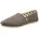 Damen Alpargata aus recycelter Baumwolle Flache Slipper Ash Recycled Cotton Canvas 43 5 EU