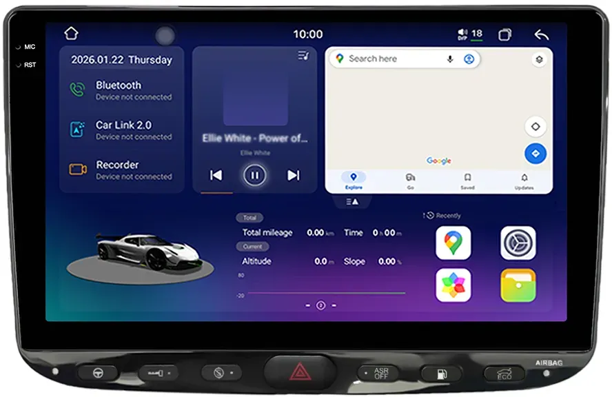 Junsun 2K-Display Radio für Fiat Linea 2012-2015 CarPlay Android Auto - 6+128GB