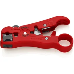 1St. Knipex 16 60 06 SB Koax-Abisolierwerkzeug RG 59 / RG 6 / RG 7 / RG 11 215 m...
