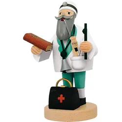 KWO Erzgebirge Räuchermann Doktor Höhe 19 cm