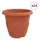 vidaXL Runder Blumentopf Ø 26 x 21,5 cm Ziegelrot