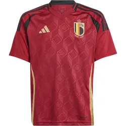 adidas RBFA Belgien Heimtrikot 2024 Kinder IQ0777 - team coll burgundy 2 140