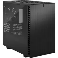 Fractal Design Define 7 Nano Black TG Light Tint, - schwarz, Tempered Glass