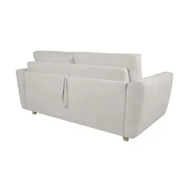 Sofa.de Einzelsofa mit Schlaffunktion Caroline ¦ beige ¦ Maße (cm): B: 198 H: 92 T: 102.0