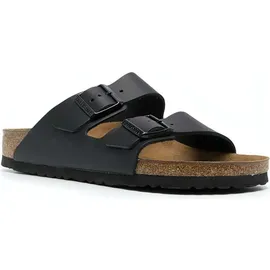 Birkenstock Arizona Naturleder schmal schwarz 45