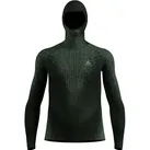 Odlo, Herren, Funktionsshirt, Thermounterwäsche BL TOP Gesichtsmaske PERFORMANCE WARM BLACKCOMB (XL), Grün, XL