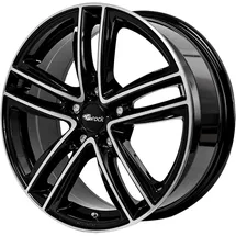 RC Design RC27 8,0 x 19 5 x 112 ET52 MB66,6 Schwarz Glanz Vollpoliert