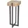 Mendler Blumentisch HWC-A15, Blumenständer Blumensäule, Tanne Holz rustikal massiv MVG-zertifiziert 100x32x32cm