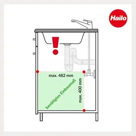 HAILO Trenta 7 29 l Graphitgrau