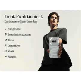 Nothing Phone (2a) 5G 12 GB RAM 256 GB Milchweiß