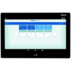Theben Steuerzentrale/Display LUXORliving CP10 BK