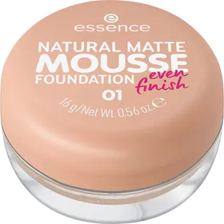Essence Natural Matte Mousse Foundation 001 16 ml
