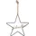 Creativ deco Dekohänger CREATIV DECO "Weihnachtsdeko", gold (goldfarben), B:30cm H:33cm T:0,5cm, Metall, Dekohänger, mit Glitzerschriftzug