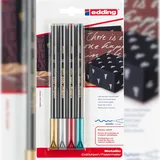edding Fasermaler 1200 4 St. metallic