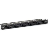 Equip ISDN So Patch Panel - Patch Panel - CAT 3 - Schwarz