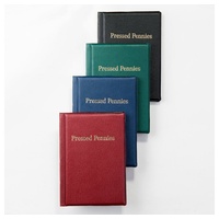 MC.Sammler Sammleretui »Münzalbum Taschenalbum für 96 Stück Pressed Pennies «, Grün grün