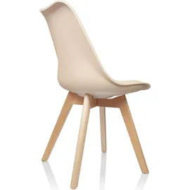 HJH Office SCANDI Kunststoff Beige