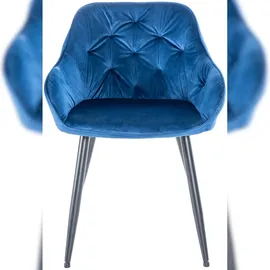 CLP 2er Set Esszimmerstühle Cassis Samtbezug