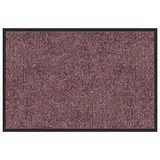 Karat Schmutzfangmatte Rhine - Sauberlaufmatte Fußmatte Türvorleger / 40 x 60 cm Lila