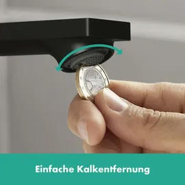 Hansgrohe Rebris E Wanneneinlauf Schwarz Matt