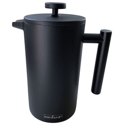 monkano French Press Kanne Monza Schwarz 1500 ml, 1,5l Kaffeekanne schwarz