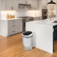 Sensor Mülleimer 30L, Chrom