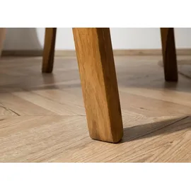 MASSIVMOEBEL24.DE Esszimmerstuhl Sheesham braun lackiert