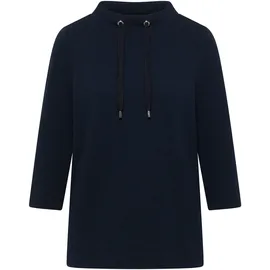 Cecil Stehkragenshirt Blau XL