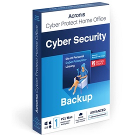 Acronis Cyber Protect Home Office Advanced - Box-Pack 1 Lizenz(en) Abonnement Englisch 1 Jahr(e) 12 Monat( e)