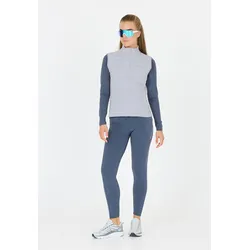 Softshellweste ENDURANCE "REITTA", Herren, Gr. 44, grau (hellgrau), 100% Polyester, sportlich, normal, hoch geschlossener Ausschnitt, Westen, mit wärmenden Stepp-Einsätzen