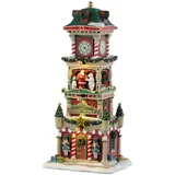 Lemax Uhrturm der Dorfplatz 288x137x111