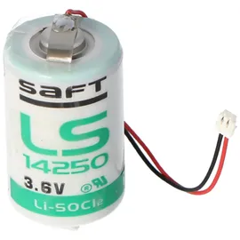 Saft 3,6 Volt Lithiumbatterie passend für Winkhaus Schliessanlage Blue Chip, ersetzt BC EB Batterie für Winkhaus Zylinder BC 11, BC 12, BC 14 MK, BC 15, 25x14mm 1/2AA