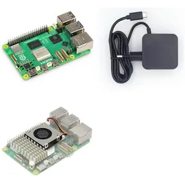 BerryBase Raspberry Pi 5, 8GB RAM, Active Cooler Kit