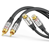 Sonero S-AC710-010 Audio-Kabel 1 m RCA schwarz
